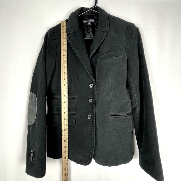 Banana Republic 90’s Velvet with Elbow Panels Button Blazer - Picture 14 of 16